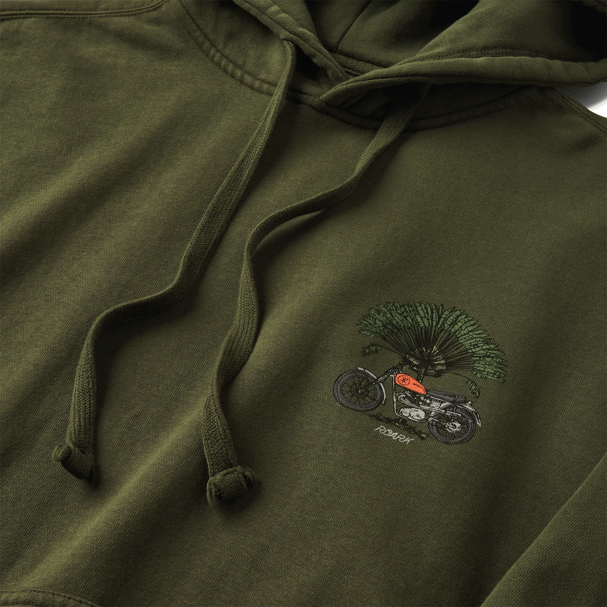 Shaded Fleece Hoodie - Dark Military sold by Roark product image thumbnail 3