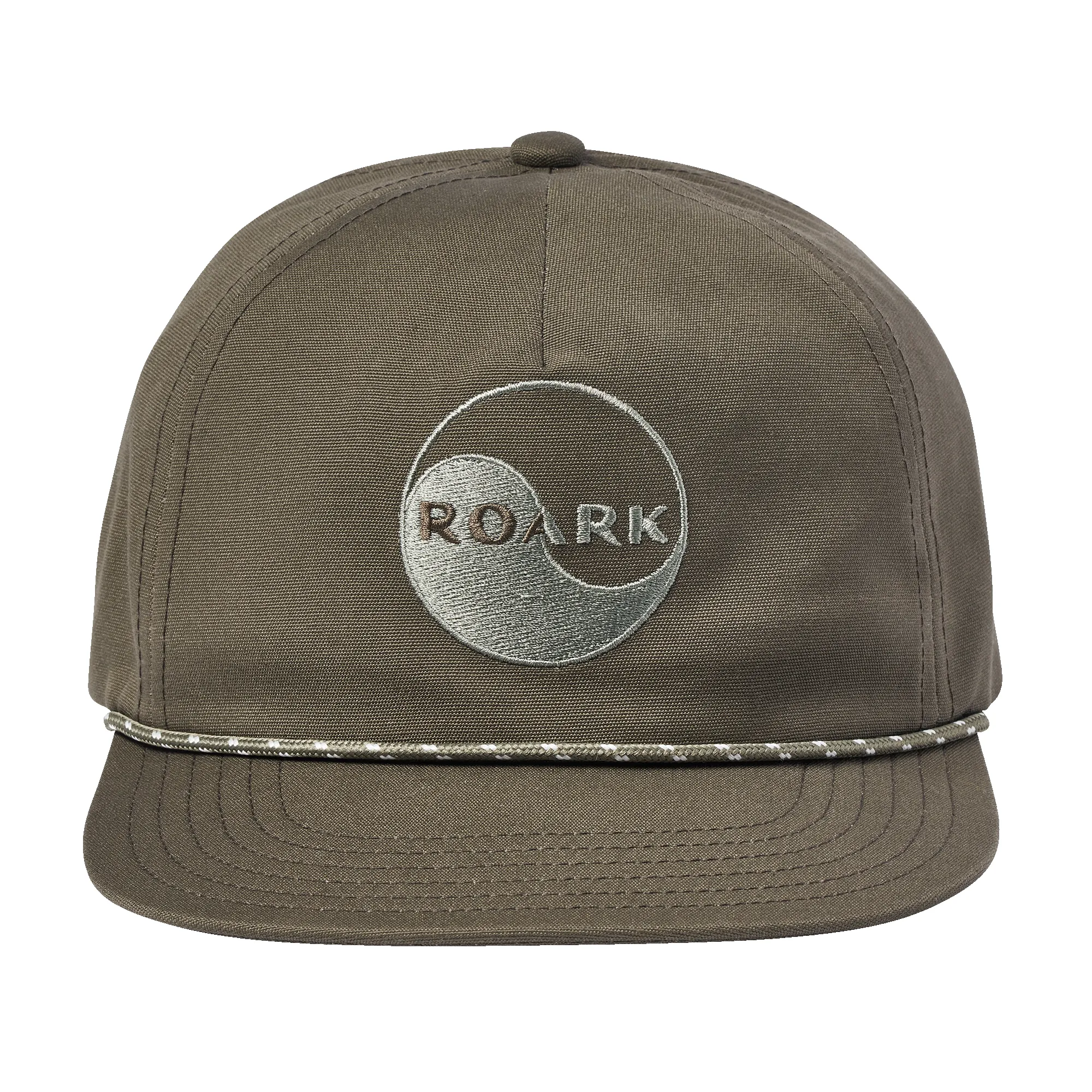 Balance Packable 5 Panel Snapback Hat - Dark Brown sold by Roark