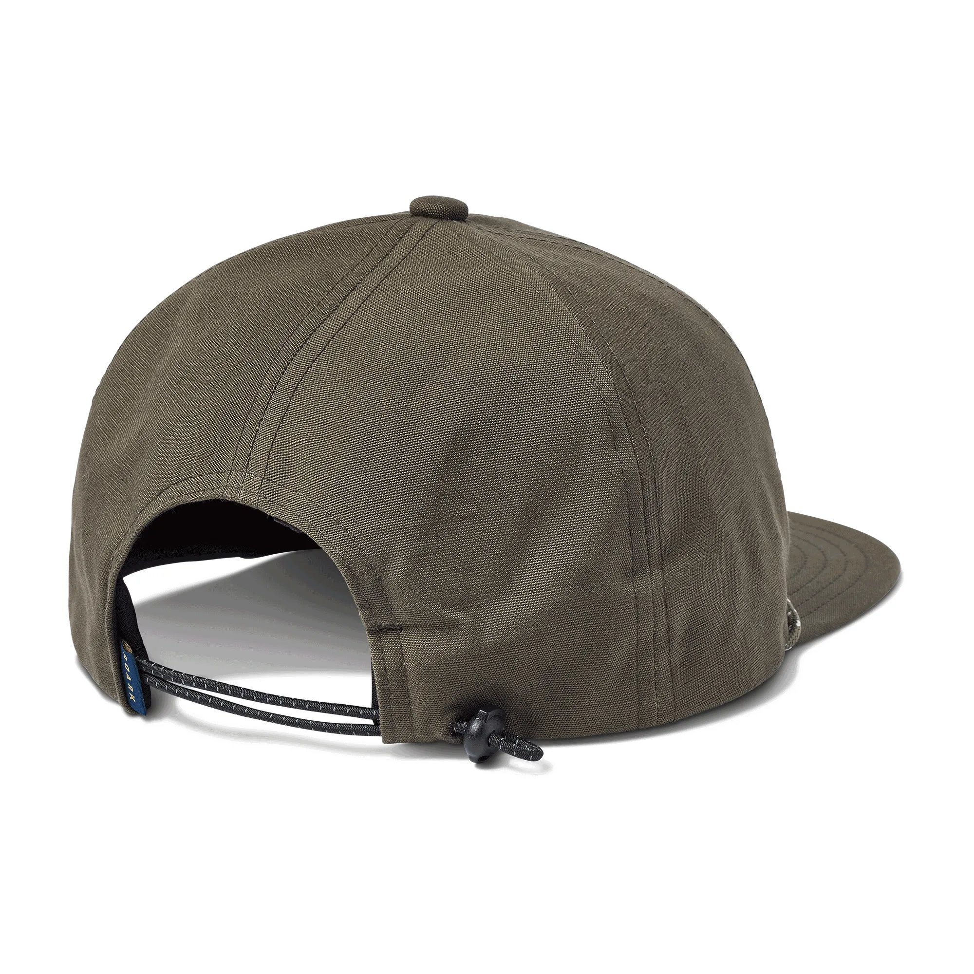 Balance Packable 5 Panel Snapback Hat - Dark Brown sold by Roark product image thumbnail 4