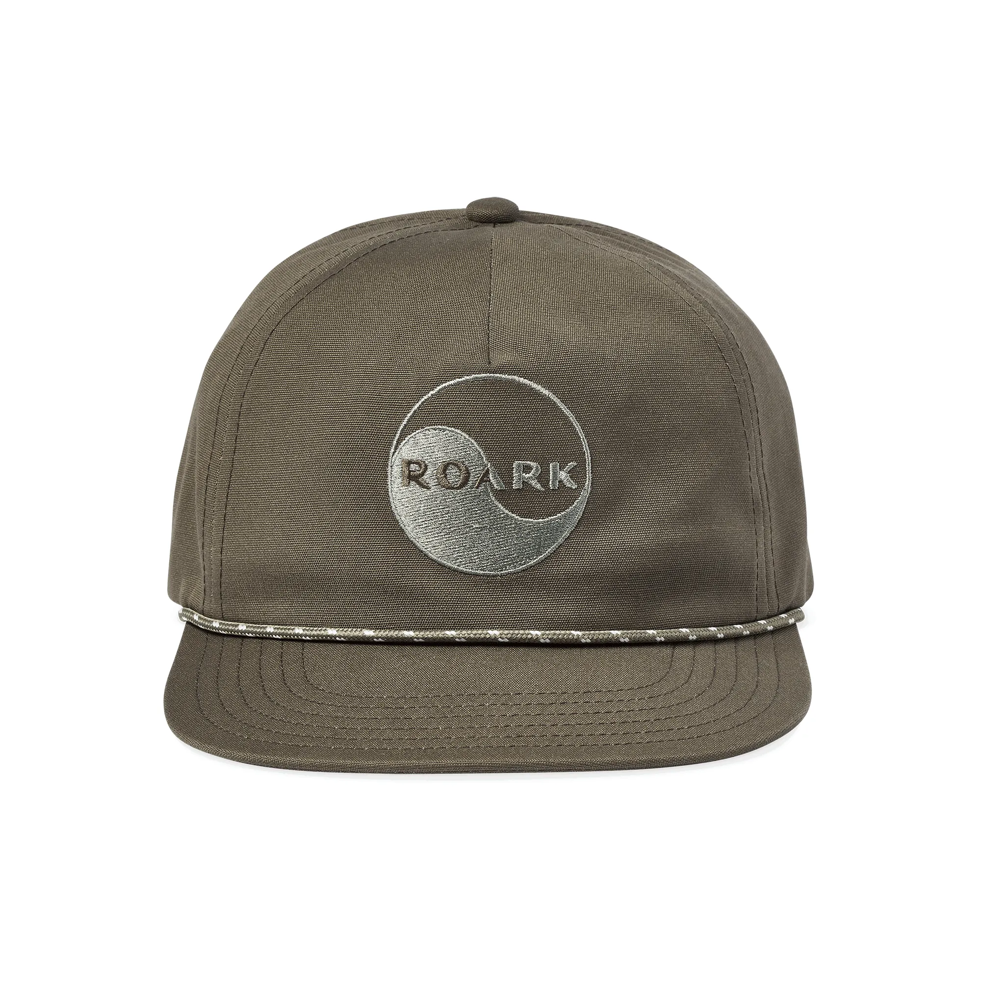 Balance Packable 5 Panel Snapback Hat - Dark Brown sold by Roark product image thumbnail 5