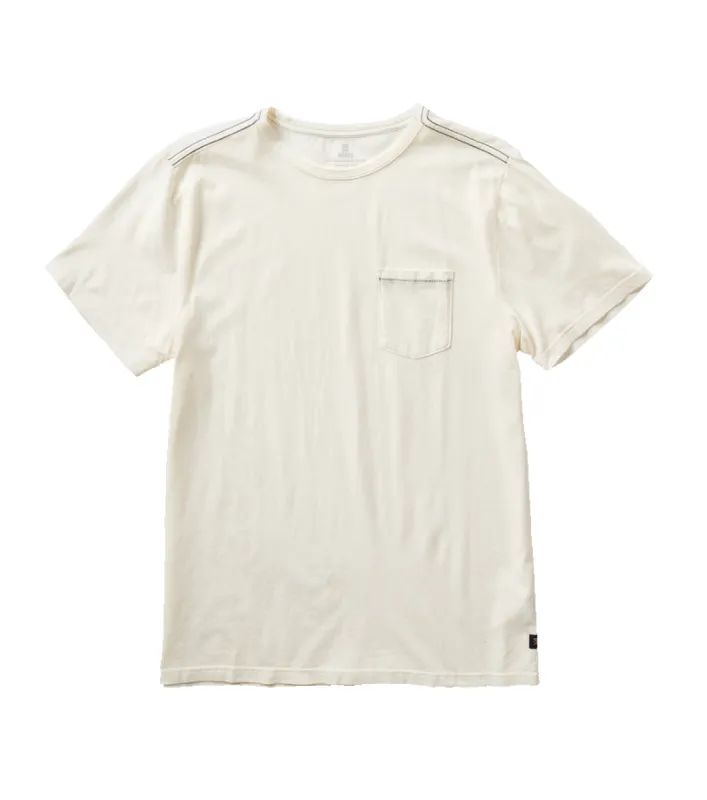Well Worn Light Organic Tee - Off White sold by Roark