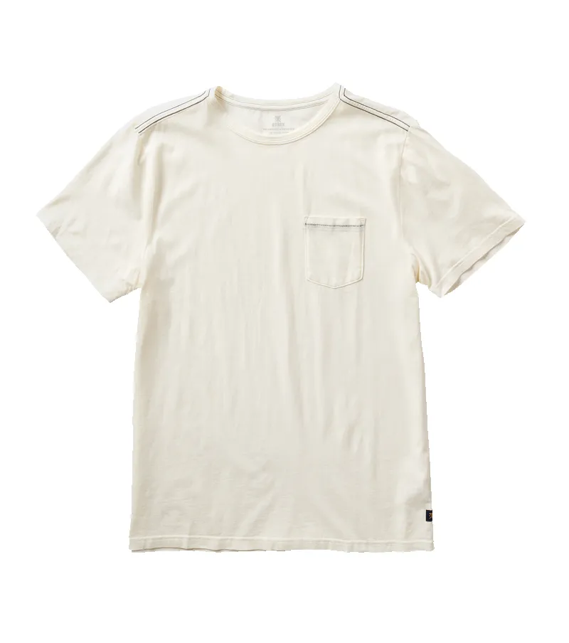 Well Worn Light Organic Tee - Off White sold by Roark