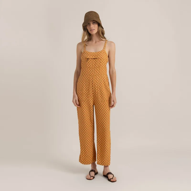 Daytrip Overall Jumpsuit - Tobacco sold by Roark