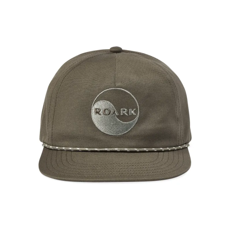 Balance Packable 5 Panel Snapback Hat - Dark Brown sold by Roark
