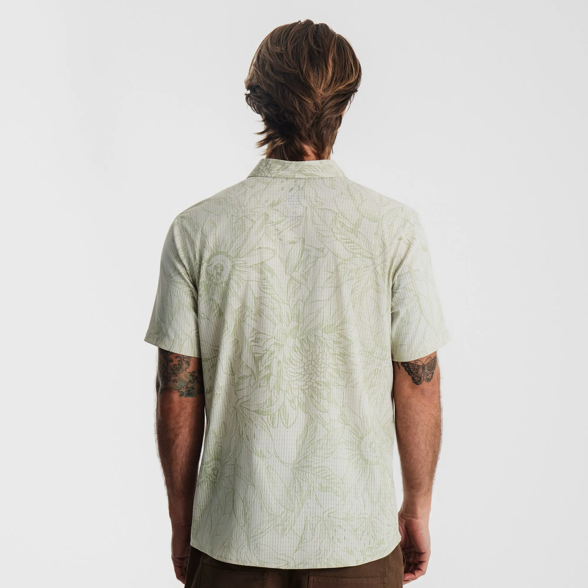 Bless Up Breathable Stretch Shirt - Chaparral Sketch Flora sold by Roark product image thumbnail 5