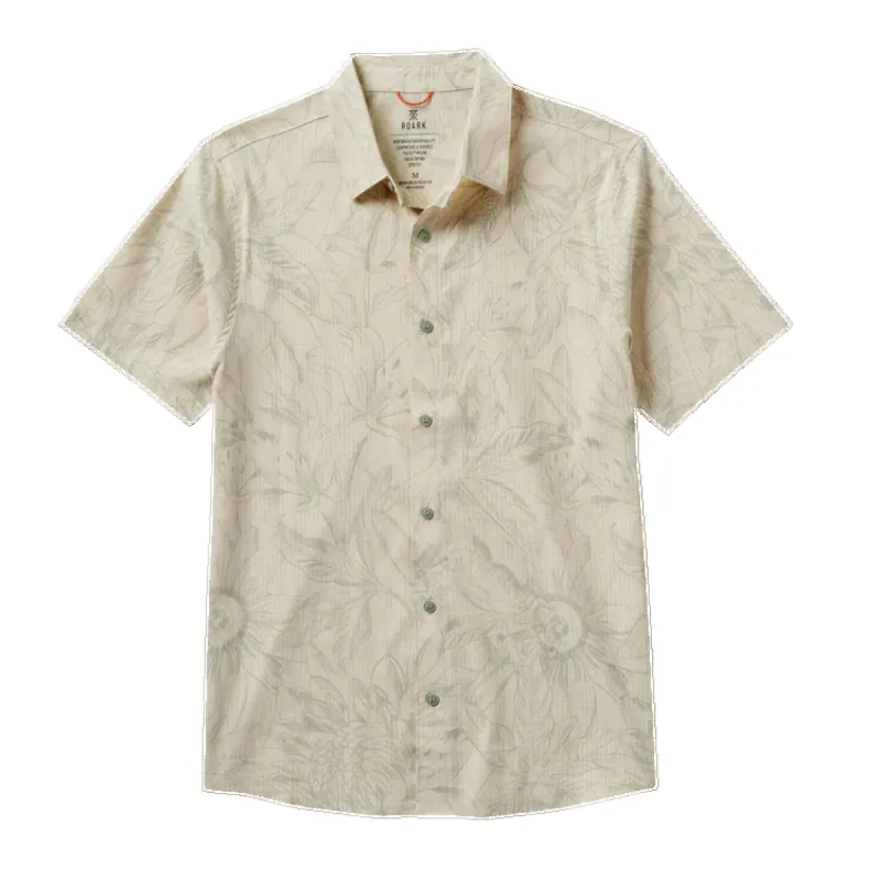 Bless Up Breathable Stretch Shirt - Chaparral Sketch Flora sold by Roark
