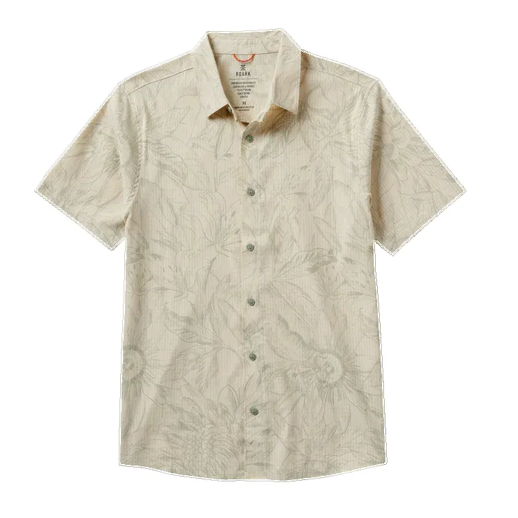 Bless Up Breathable Stretch Shirt - Chaparral Sketch Flora sold by Roark