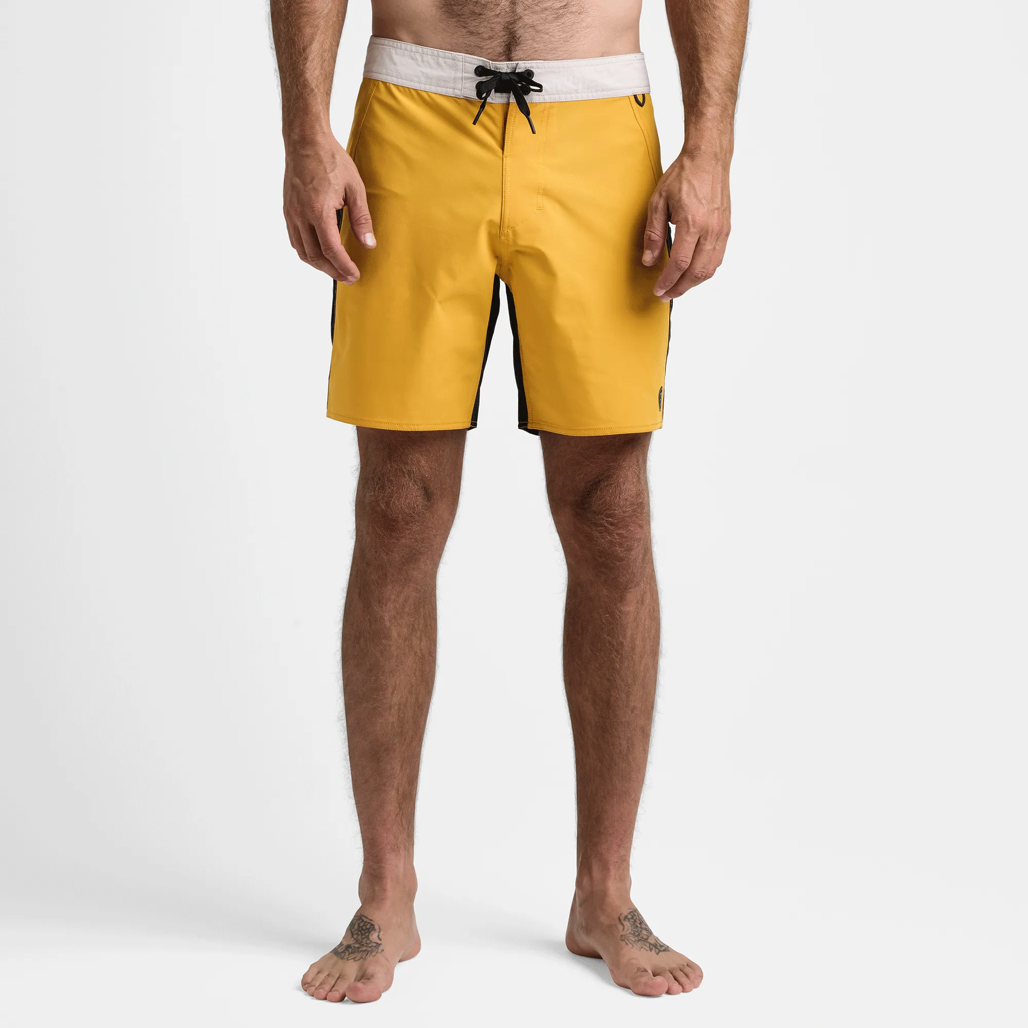 Boatman Boardshorts 17" - Gold sold by Roark product image thumbnail 2