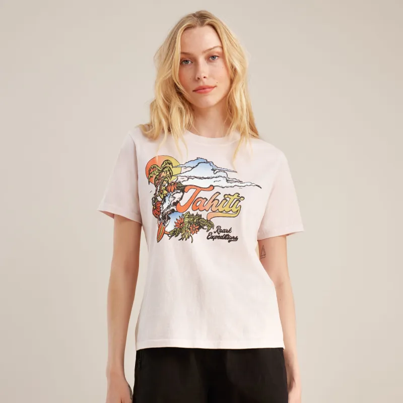 Tahiti Premium Tee - Dusty Pink made by Roark