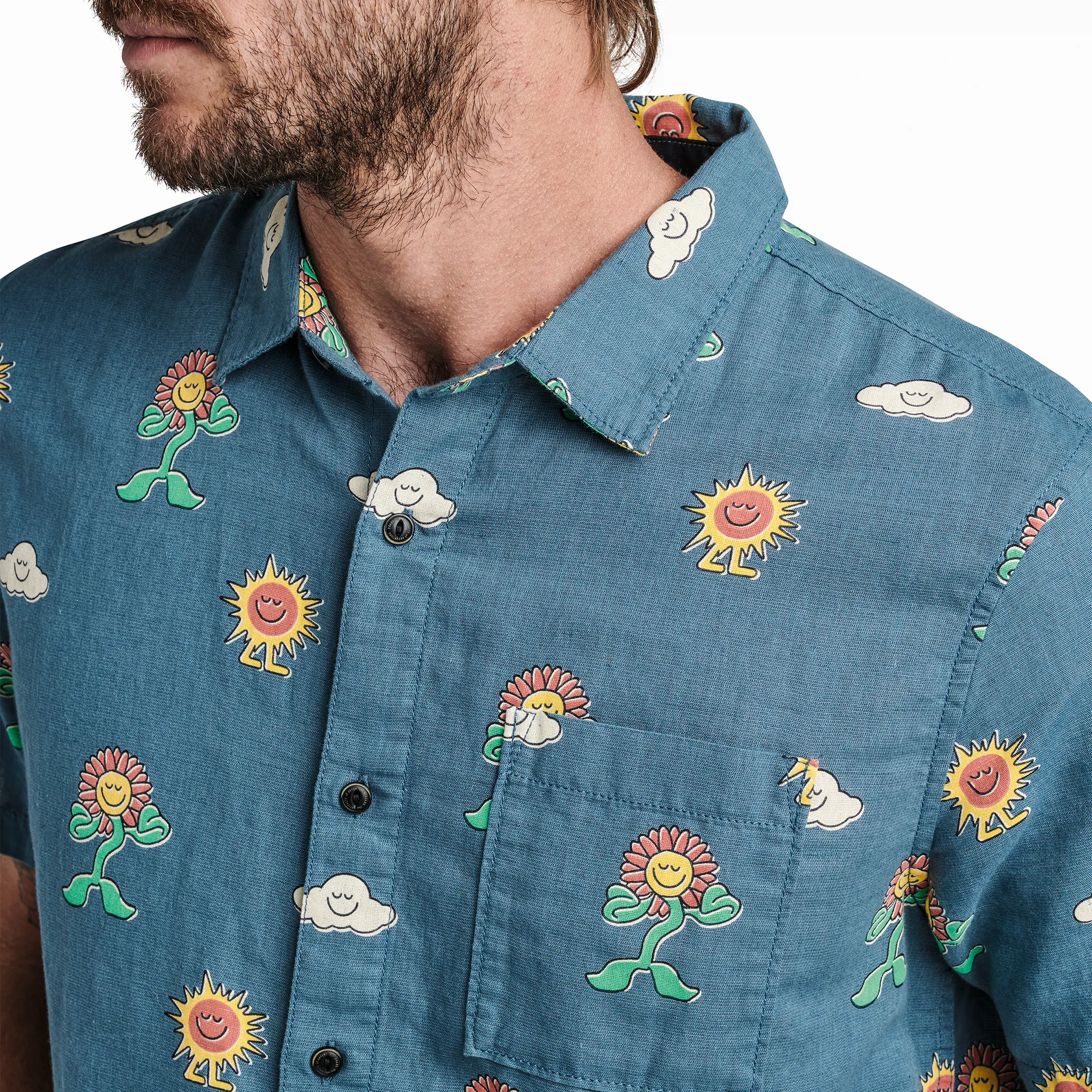 Journey Shirt - Smeralda Costa sold by Roark product image thumbnail 4