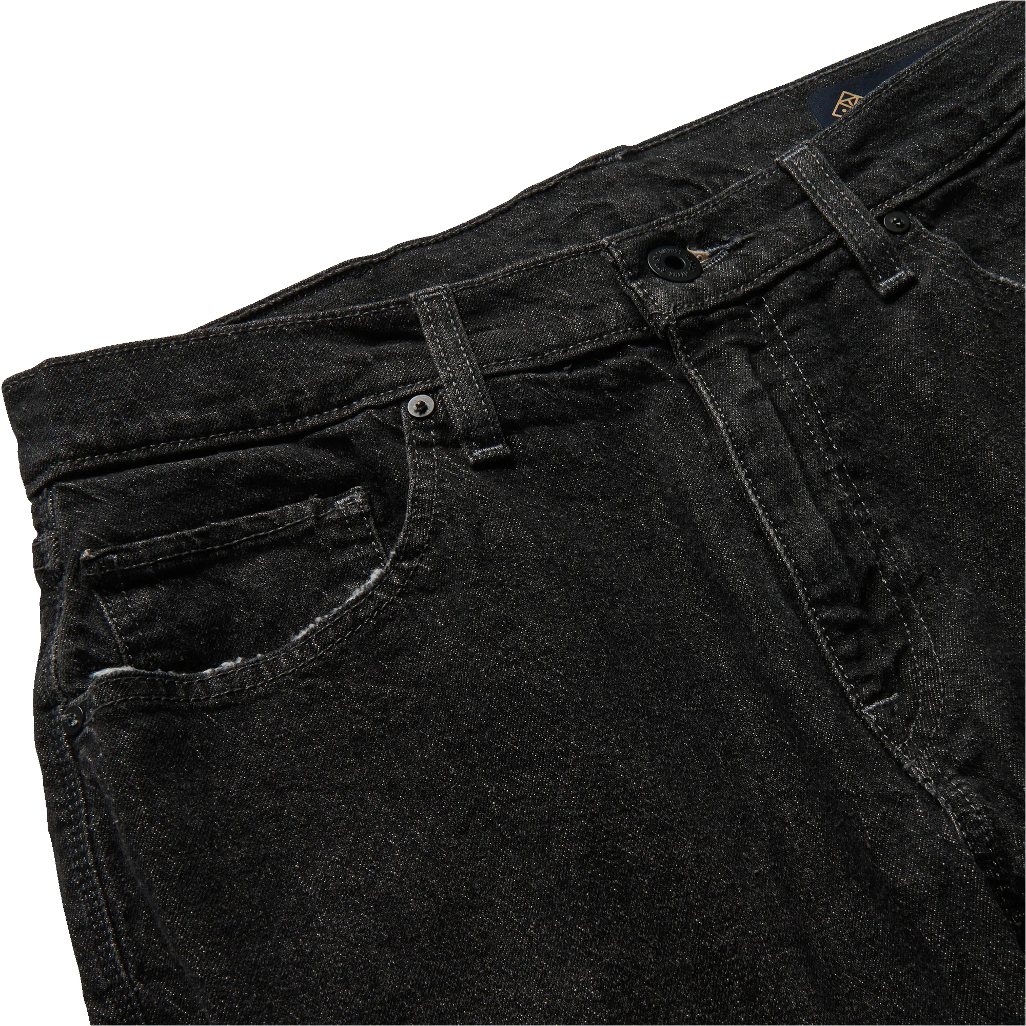 HWY 128 Straight Fit Denim - Worn Black sold by Roark product image thumbnail 5