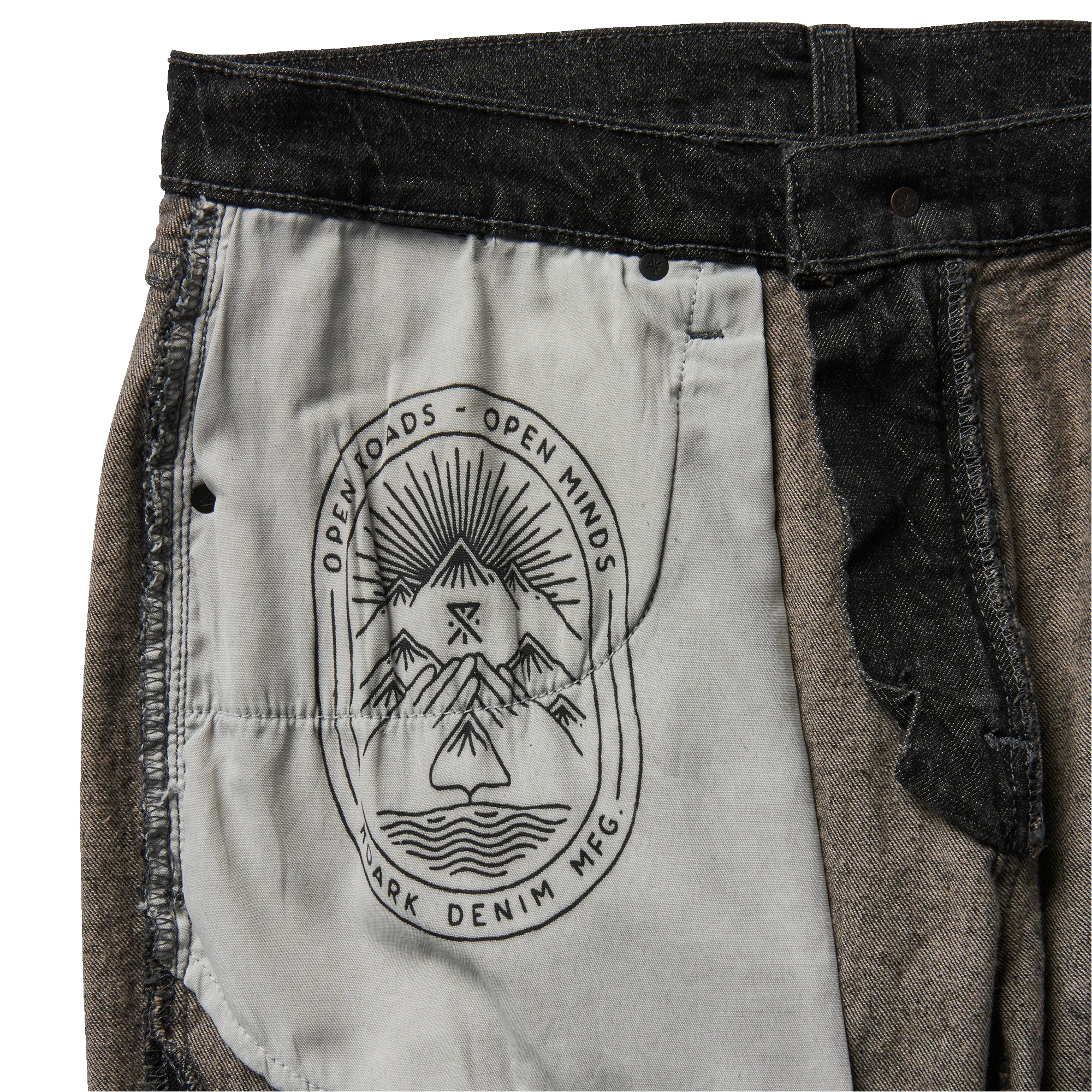 HWY 128 Straight Fit Denim - Worn Black sold by Roark product image thumbnail 4