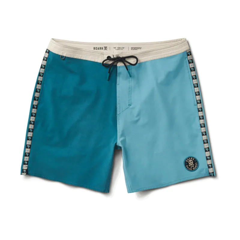 Chiller 17" Boardshorts - Blue sold by Roark