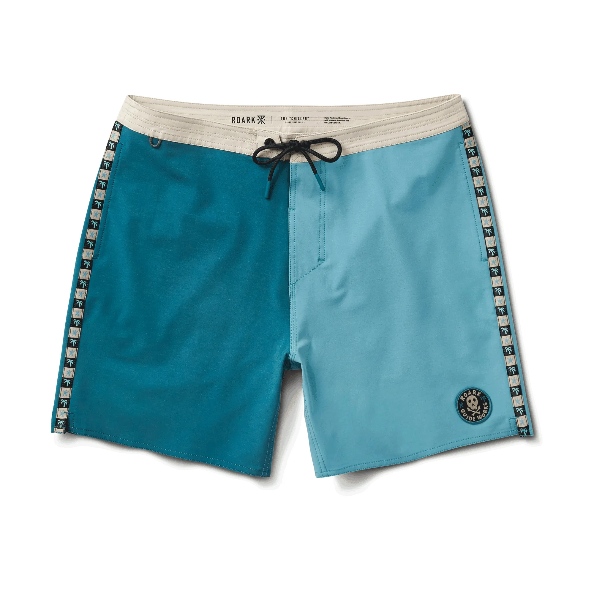 Chiller 17" Boardshorts - Blue sold by Roark