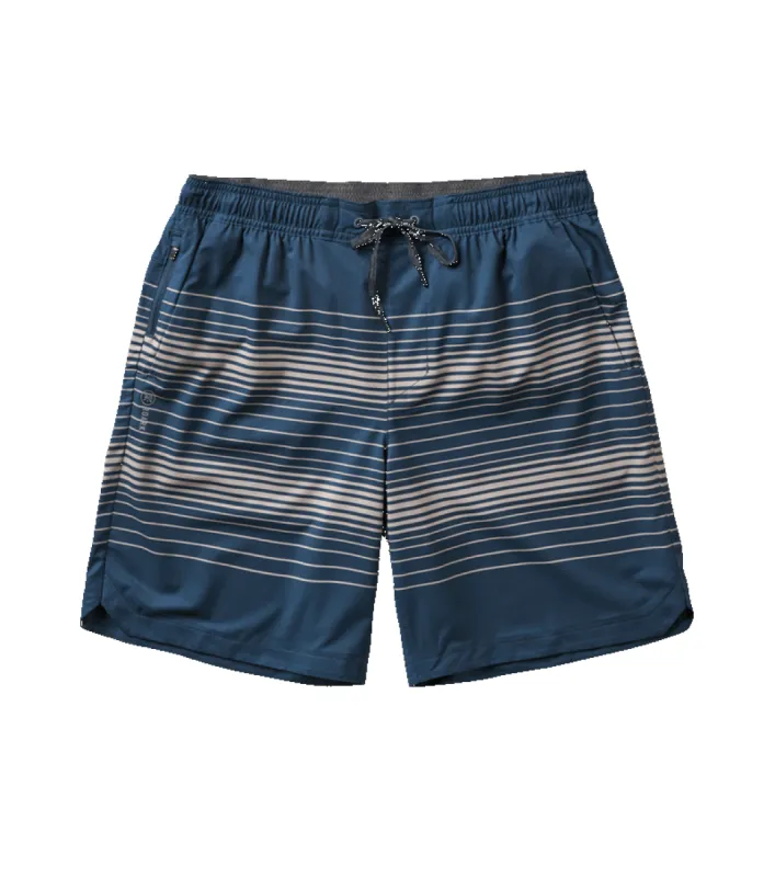 Serrano Active Shorts 8" - Navy made by Roark