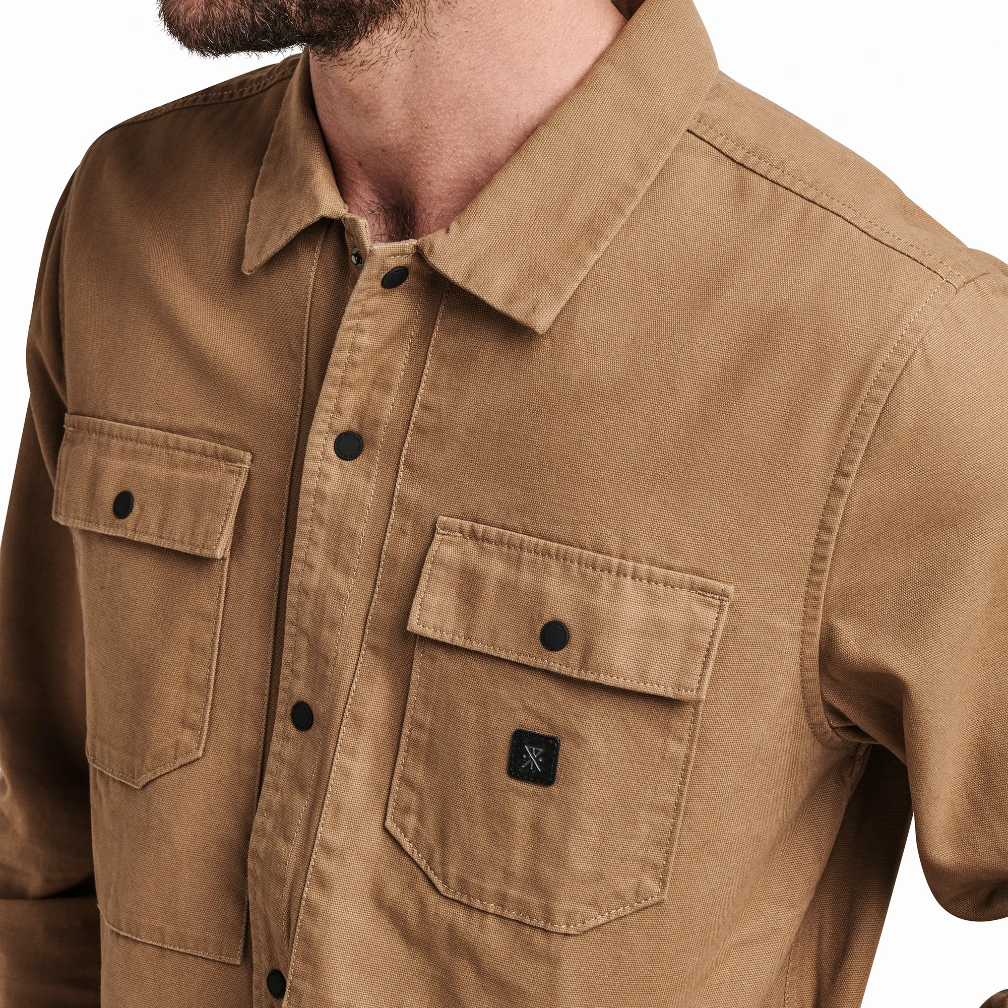 Hebrides Unlined Jacket - Dark Khaki sold by Roark product image thumbnail 5