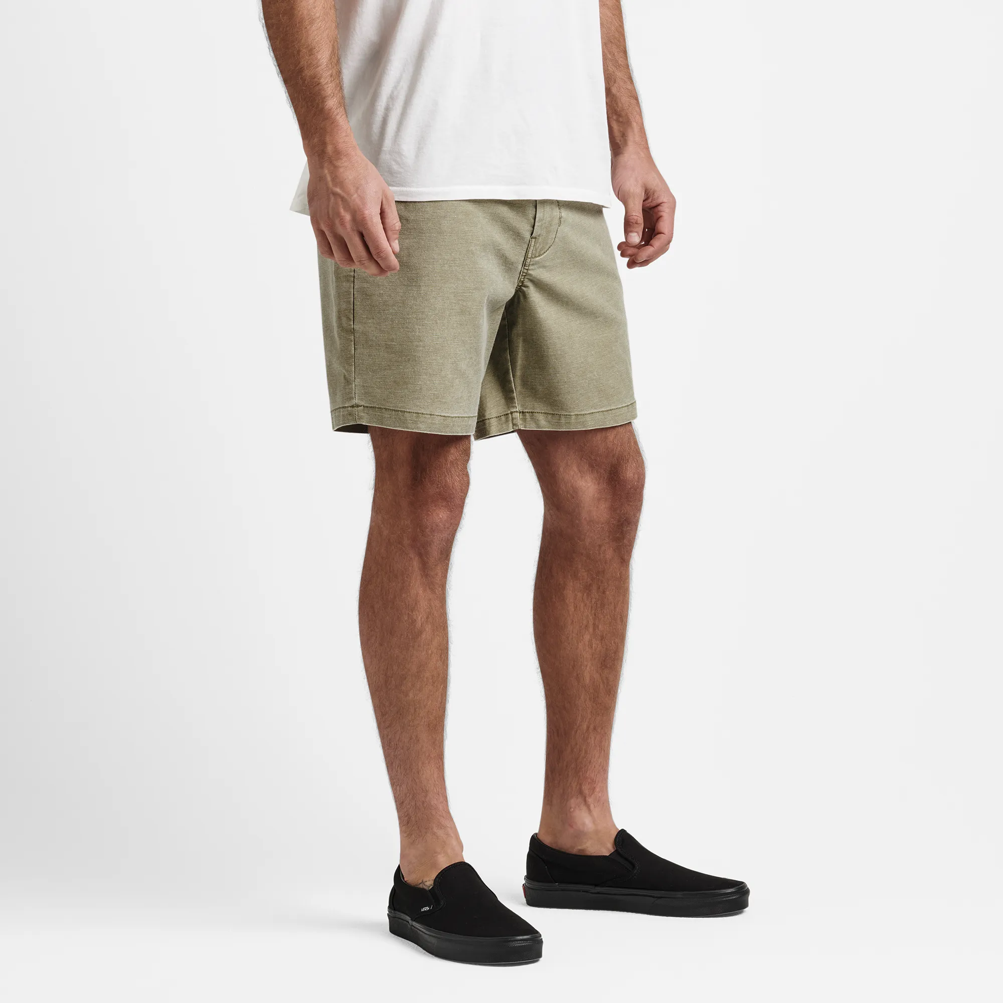 Porter Wash Shorts 17" - Dusty Green sold by Roark product image thumbnail 4