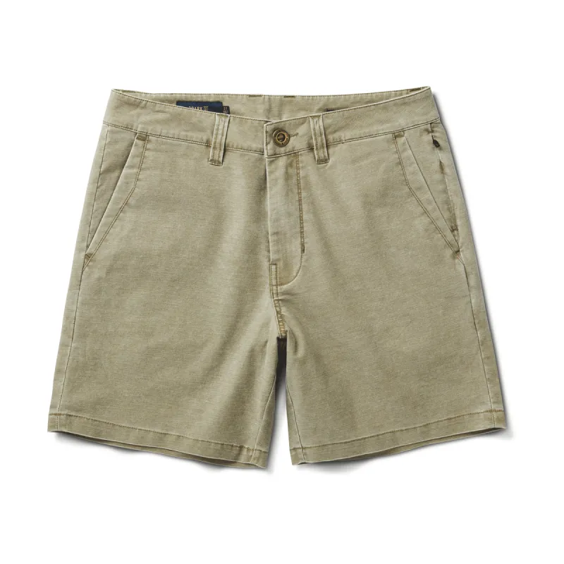 Porter Wash Shorts 17" - Dusty Green made by Roark