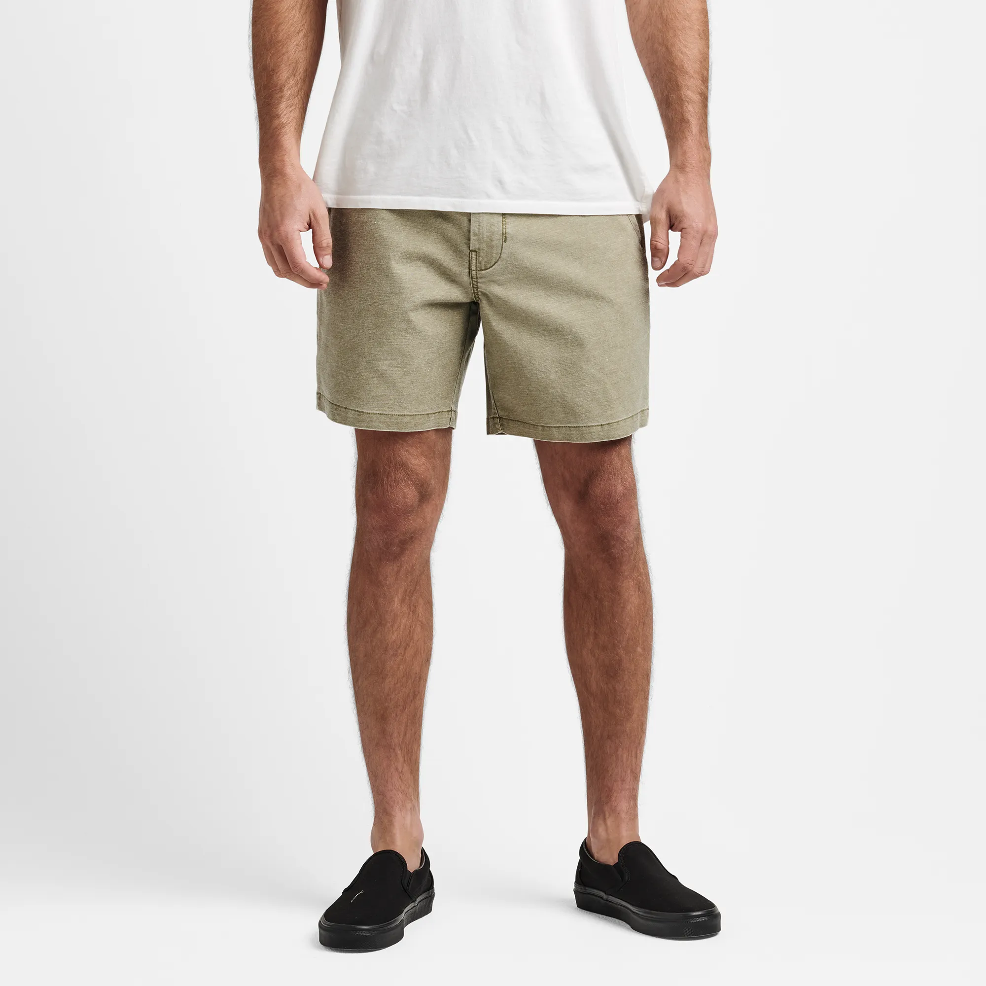 Porter Wash Shorts 17" - Dusty Green sold by Roark product image thumbnail 2