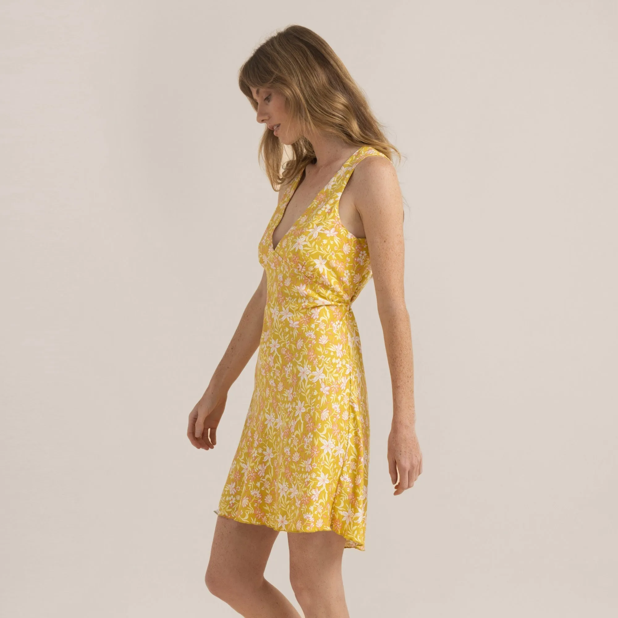 Moonlight Dress - Olive sold by Roark