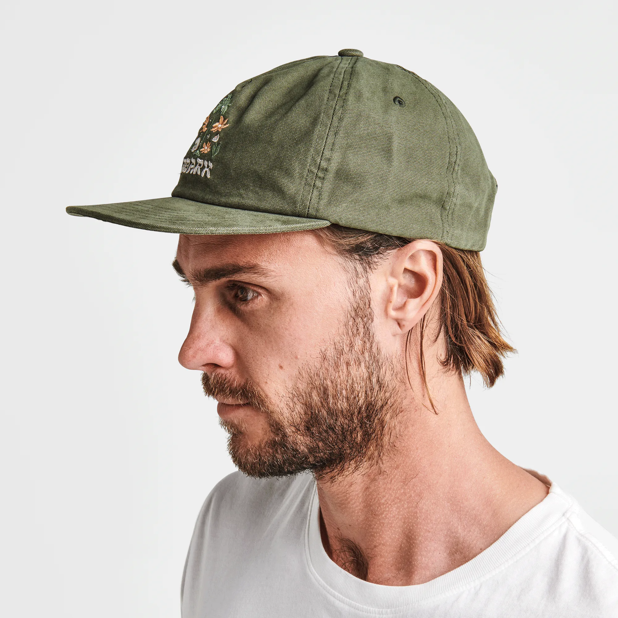 Atoll 5 Panel Snapback Hat - Dark Military sold by Roark product image thumbnail 4
