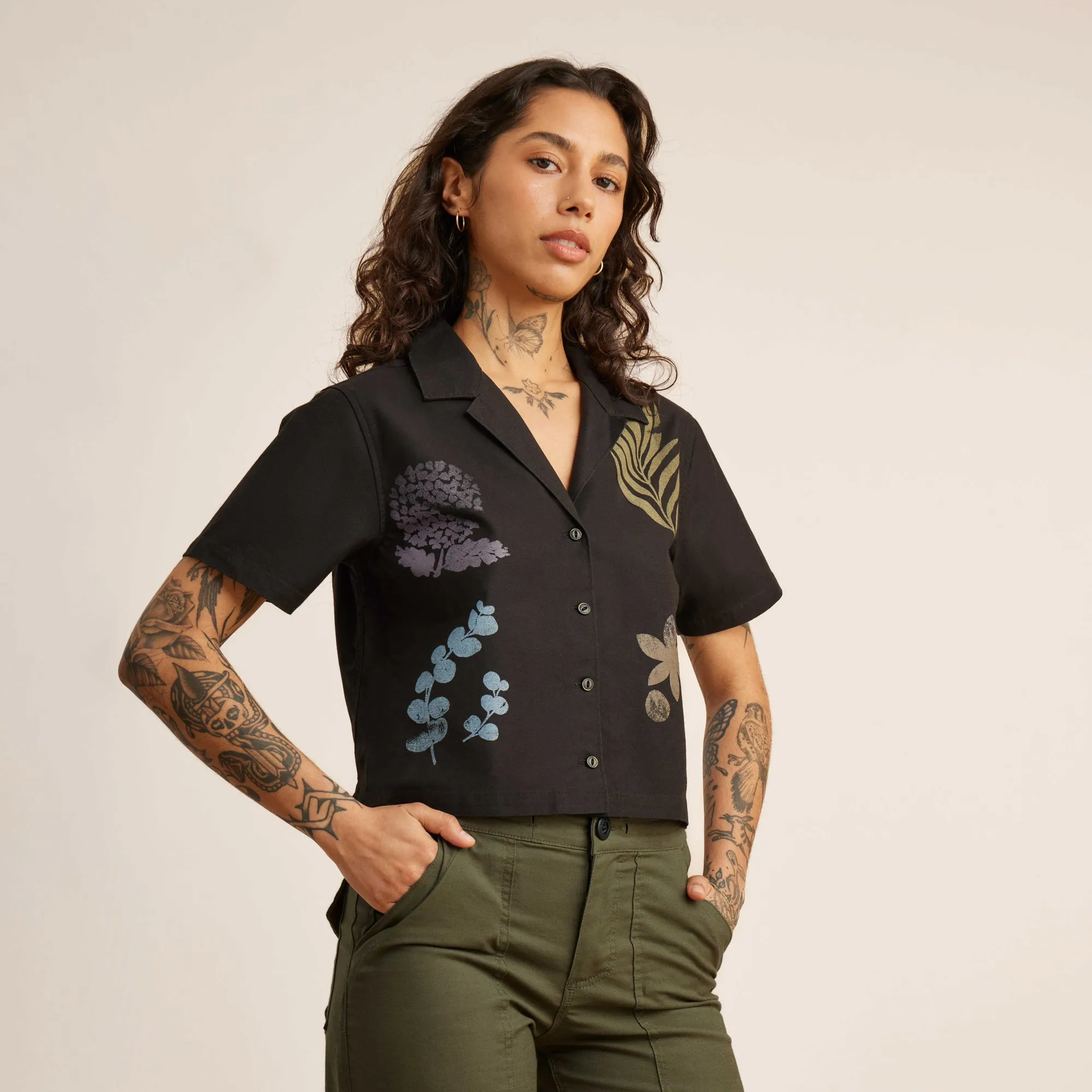 Idle Camp Shirt - Black sold by Roark