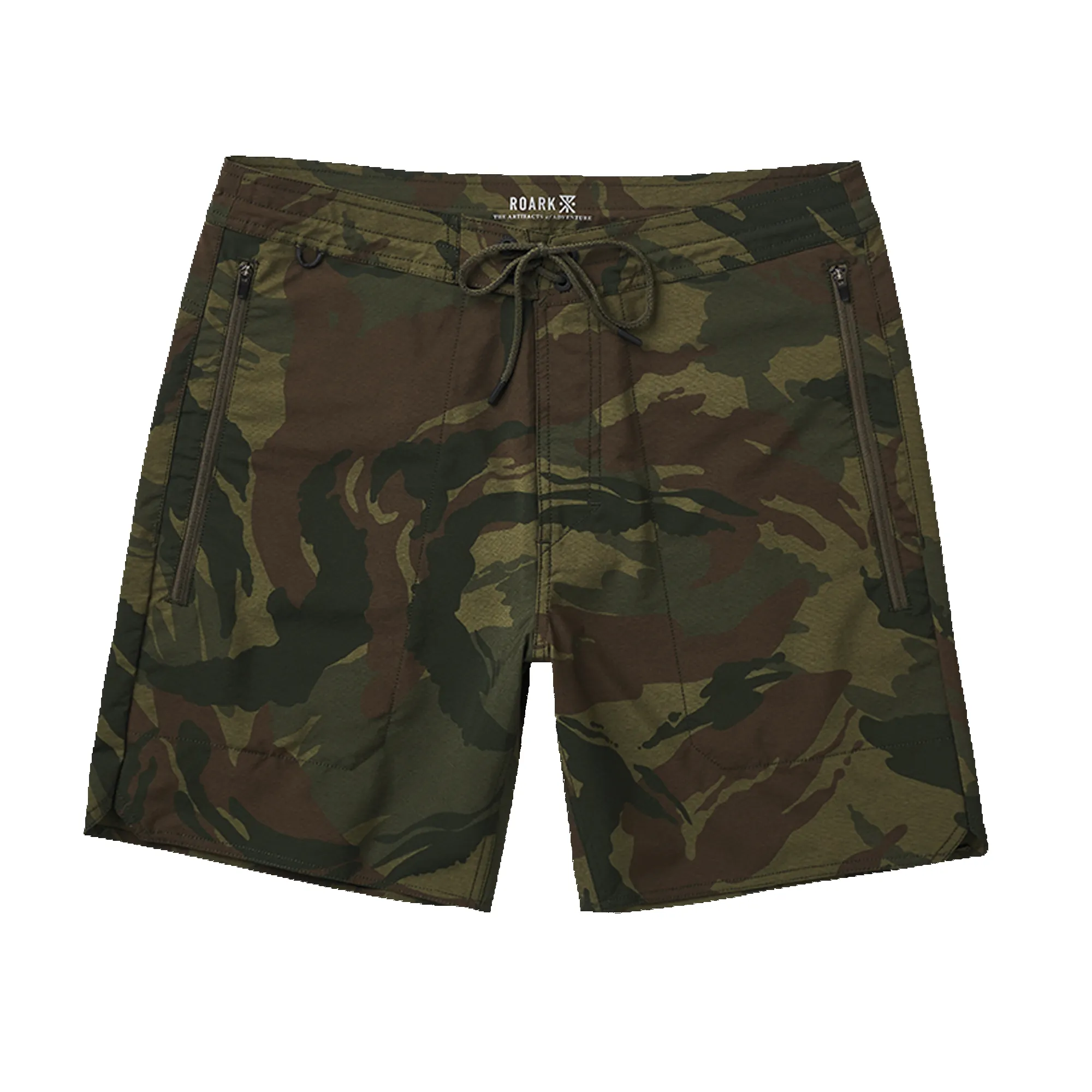 Layover Hybrid Trail Shorts 18" - Camo 2 sold by Roark