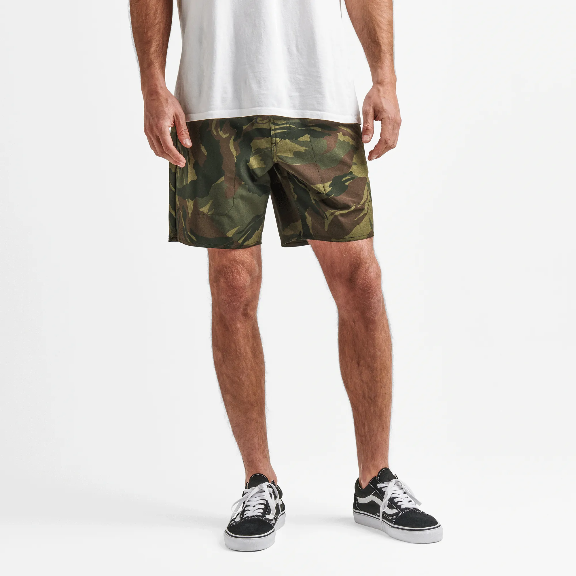 Layover Hybrid Trail Shorts 18" - Camo 2 sold by Roark product image thumbnail 2