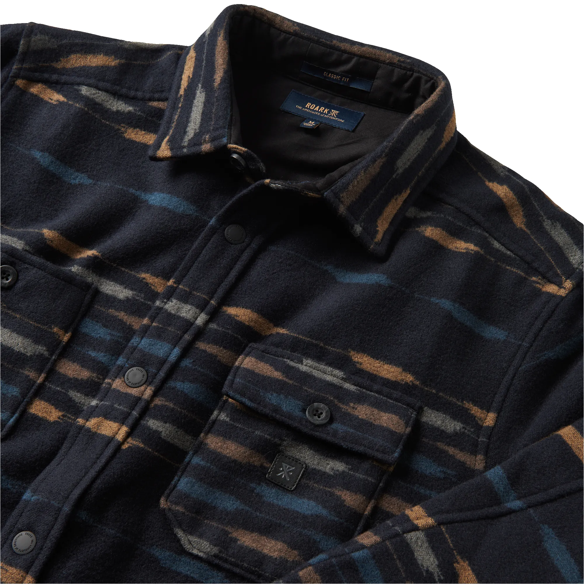 Andes Flannel - Dark Navy Sosho sold by Roark product image thumbnail 3