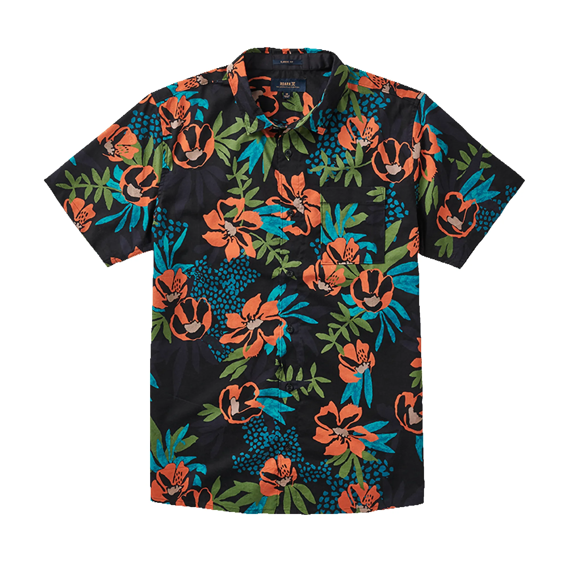 Journey Shirt - Tahiti Nui Black sold by Roark