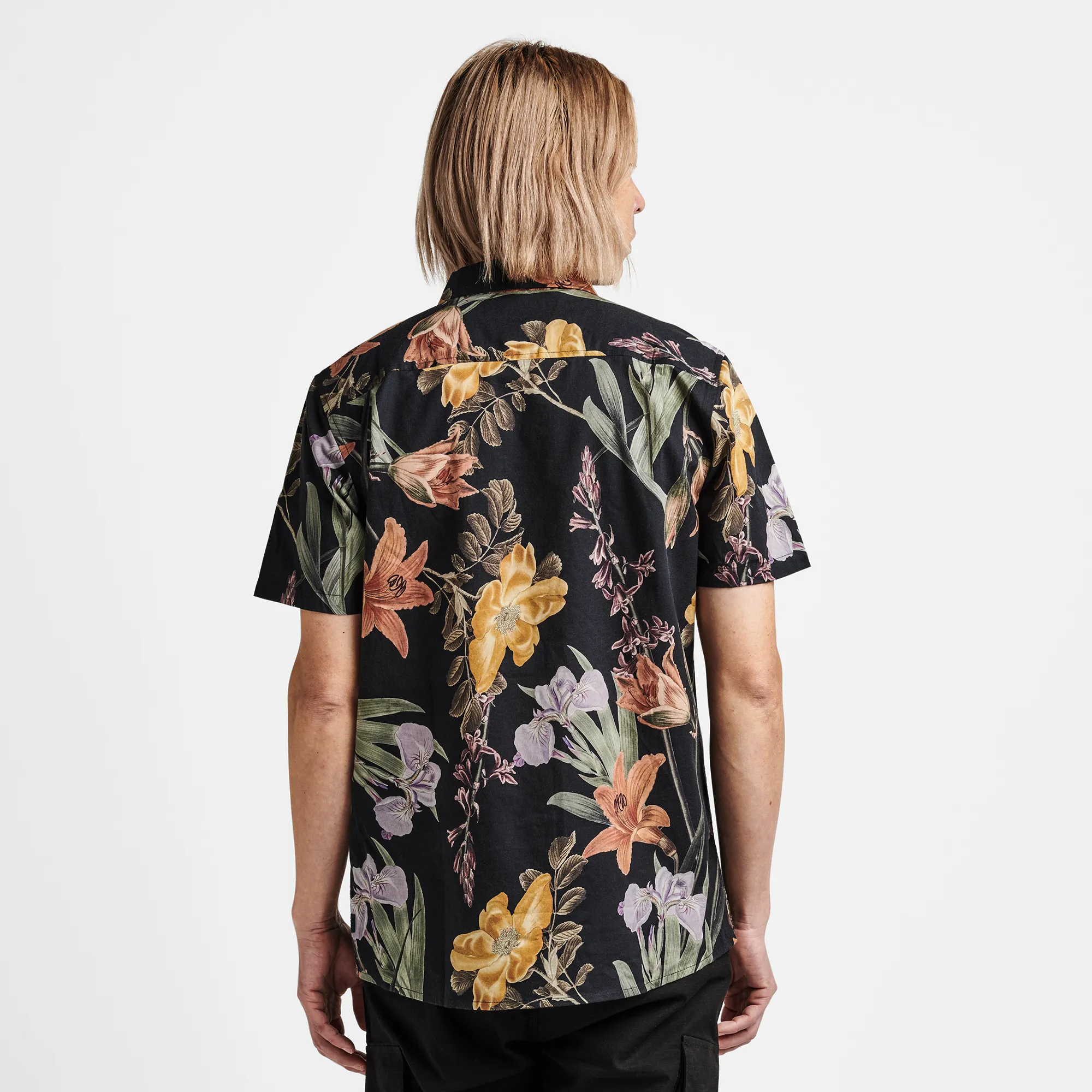 Journey Shirt - Black Far East Flora sold by Roark product image thumbnail 3