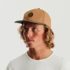 Campover Strapback Hat - Military / Pignoli sold by Roark