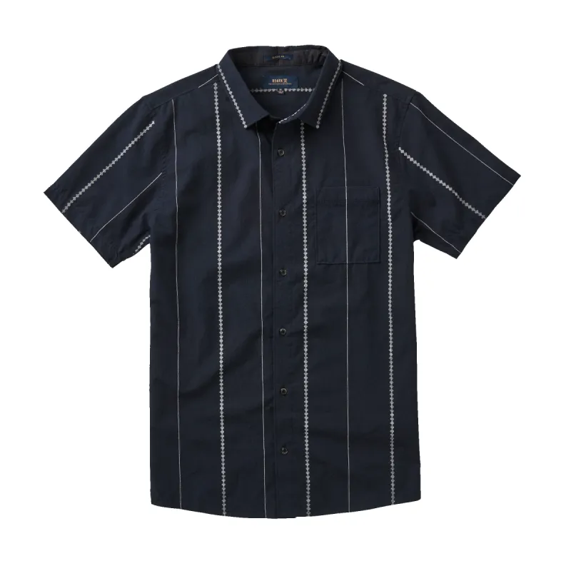 Journey Shirt - Stripes Dark Navy sold by Roark