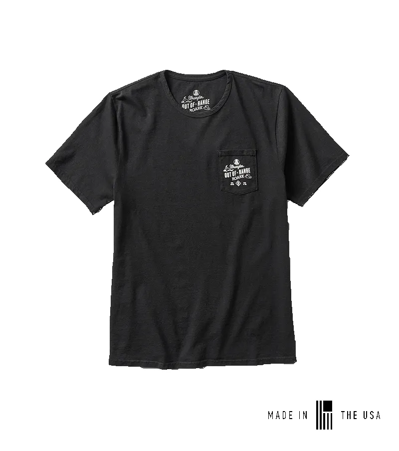 Wrangler Lasso Vintage Crew Premium Tee - Black sold by Roark product image thumbnail 2
