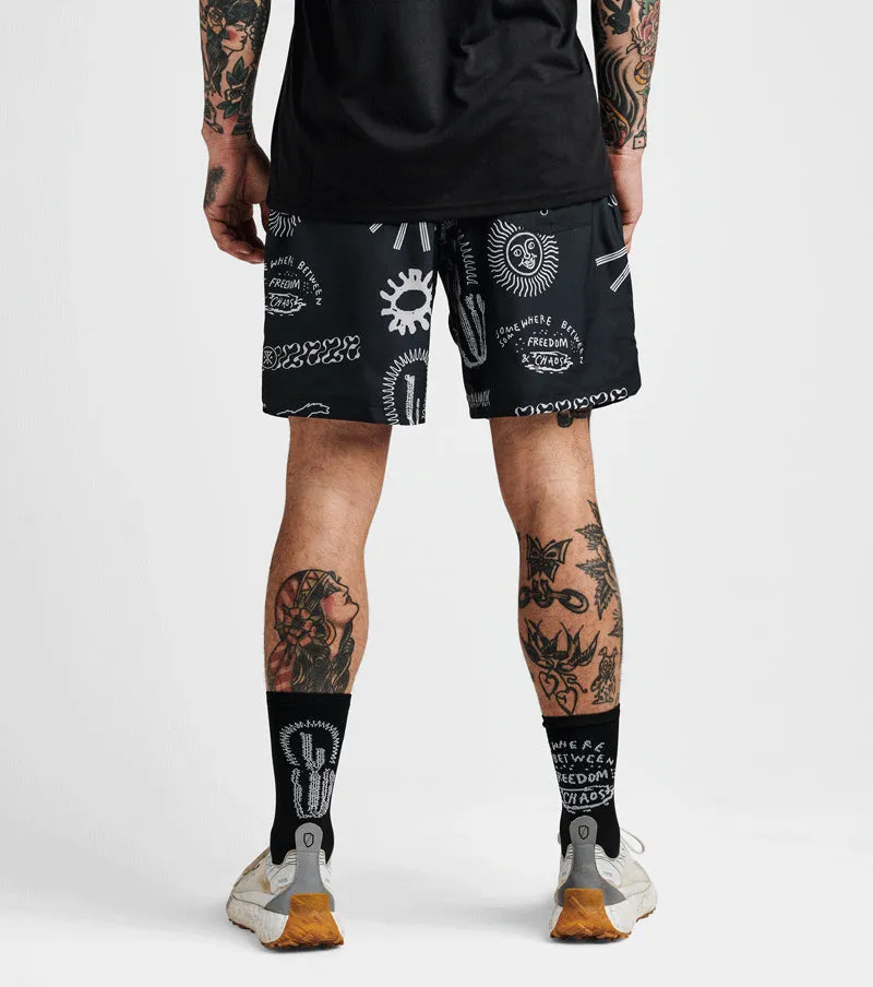 Serrano 2.0 Shorts 8" - Black Print sold by Roark product image thumbnail 5