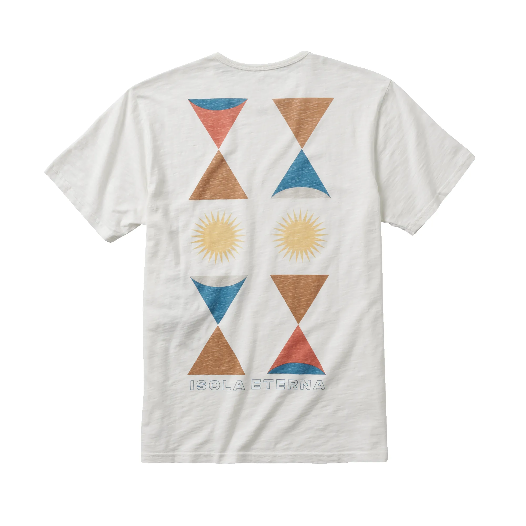 Isola Eterna Organic Premium Tee - Heart Studio Off White sold by Roark