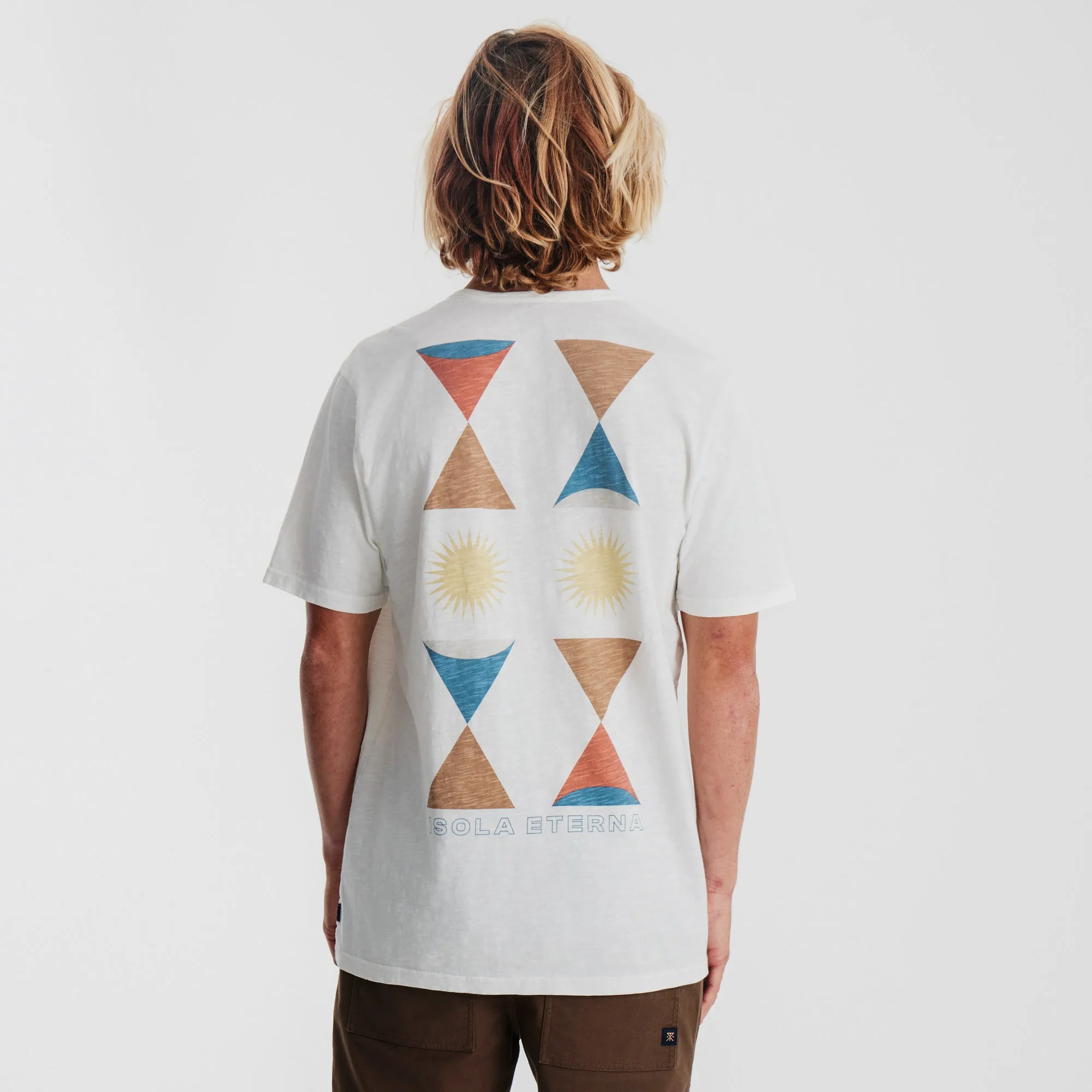 Isola Eterna Organic Premium Tee - Heart Studio Off White sold by Roark product image thumbnail 3