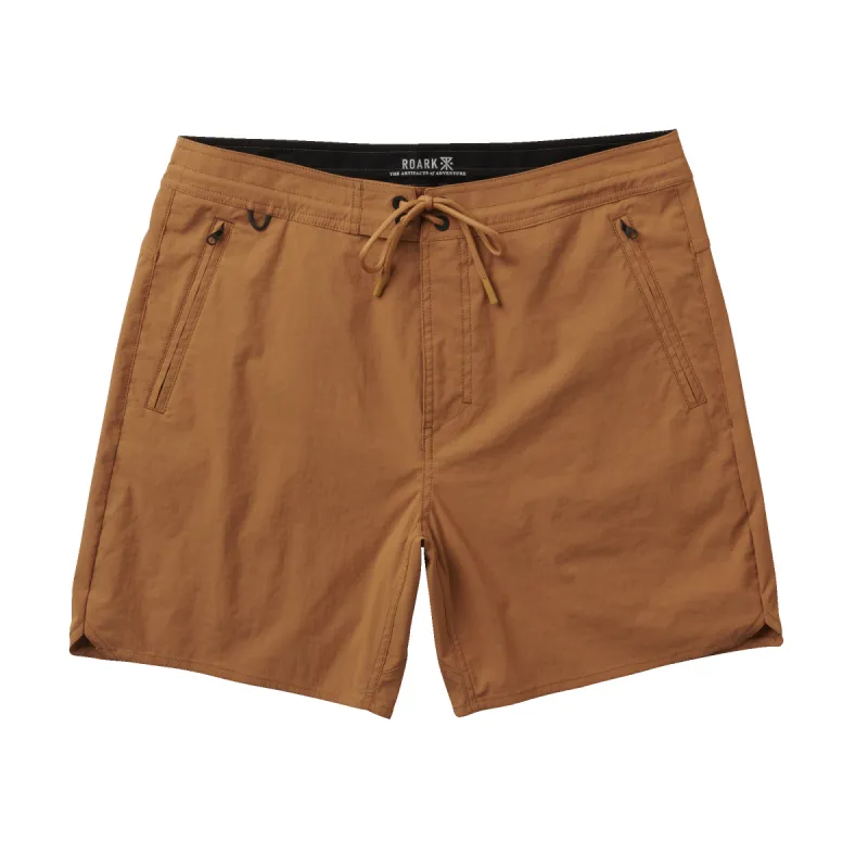 Layover Trail Shorts - Pignoli sold by Roark