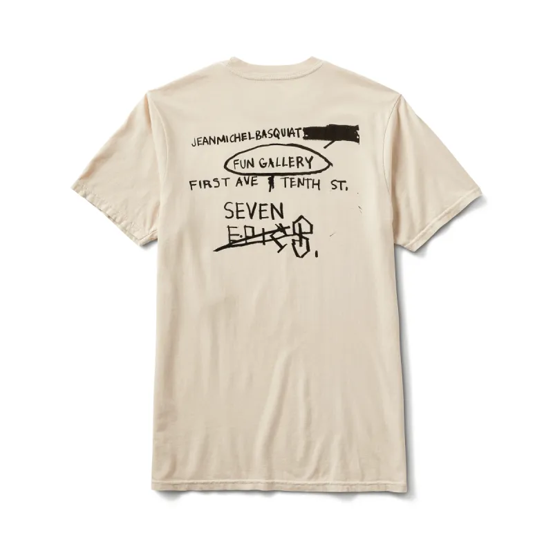 Basquiat King Premium Tee - Fog sold by Roark