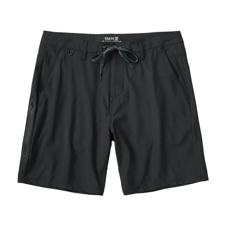 Explorer 2.0 Hybrid Shorts 19" - Black sold by Roark