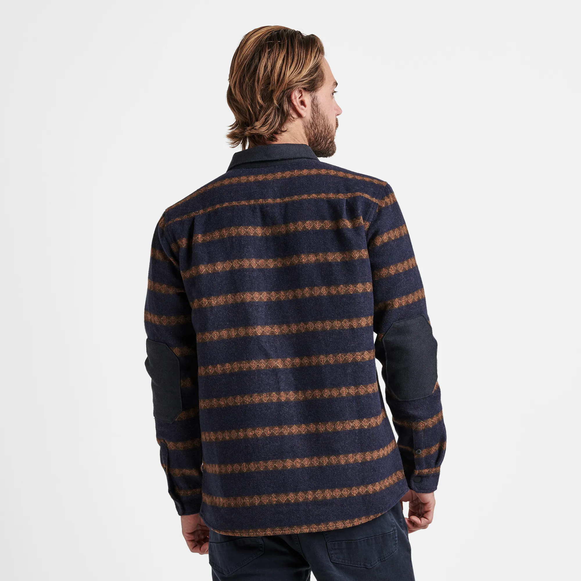 Nordsman Long Sleeve Flannel - Dark Navy 2 sold by Roark product image thumbnail 3