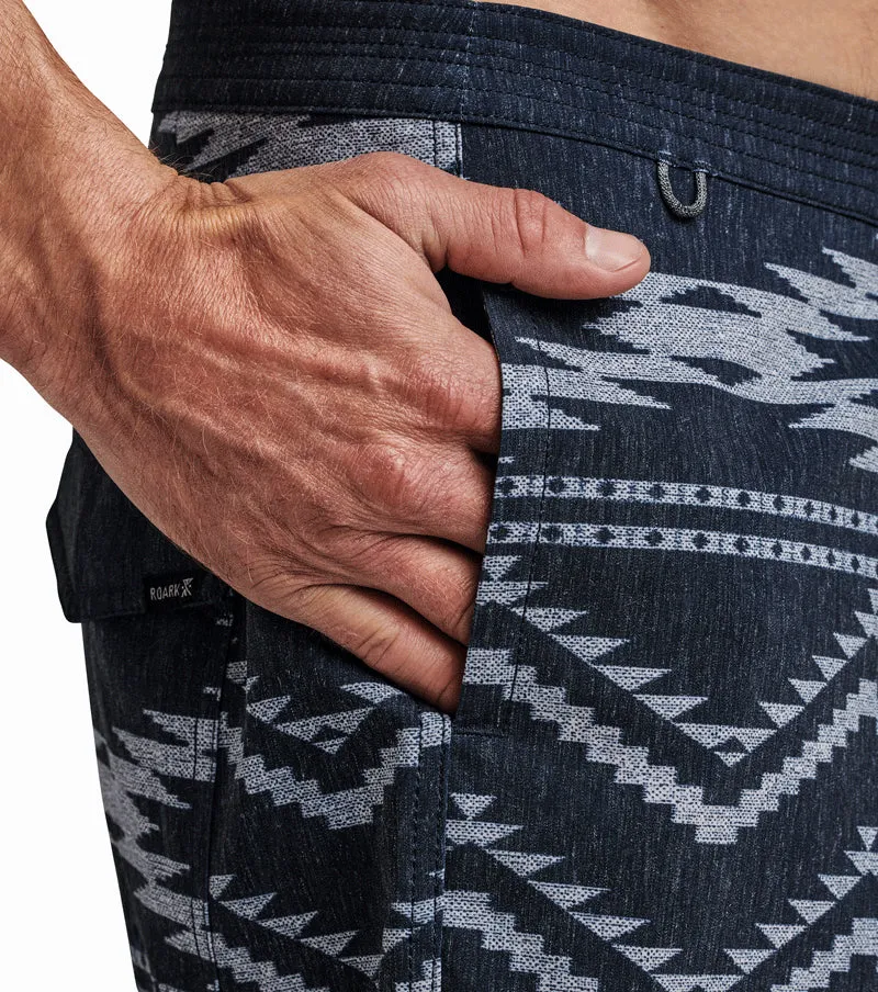 Chiller Boardshorts 17" - Bahia Dark Navy sold by Roark product image thumbnail 5