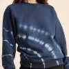 Shibori Hoodie - Deep Blue sold by Roark