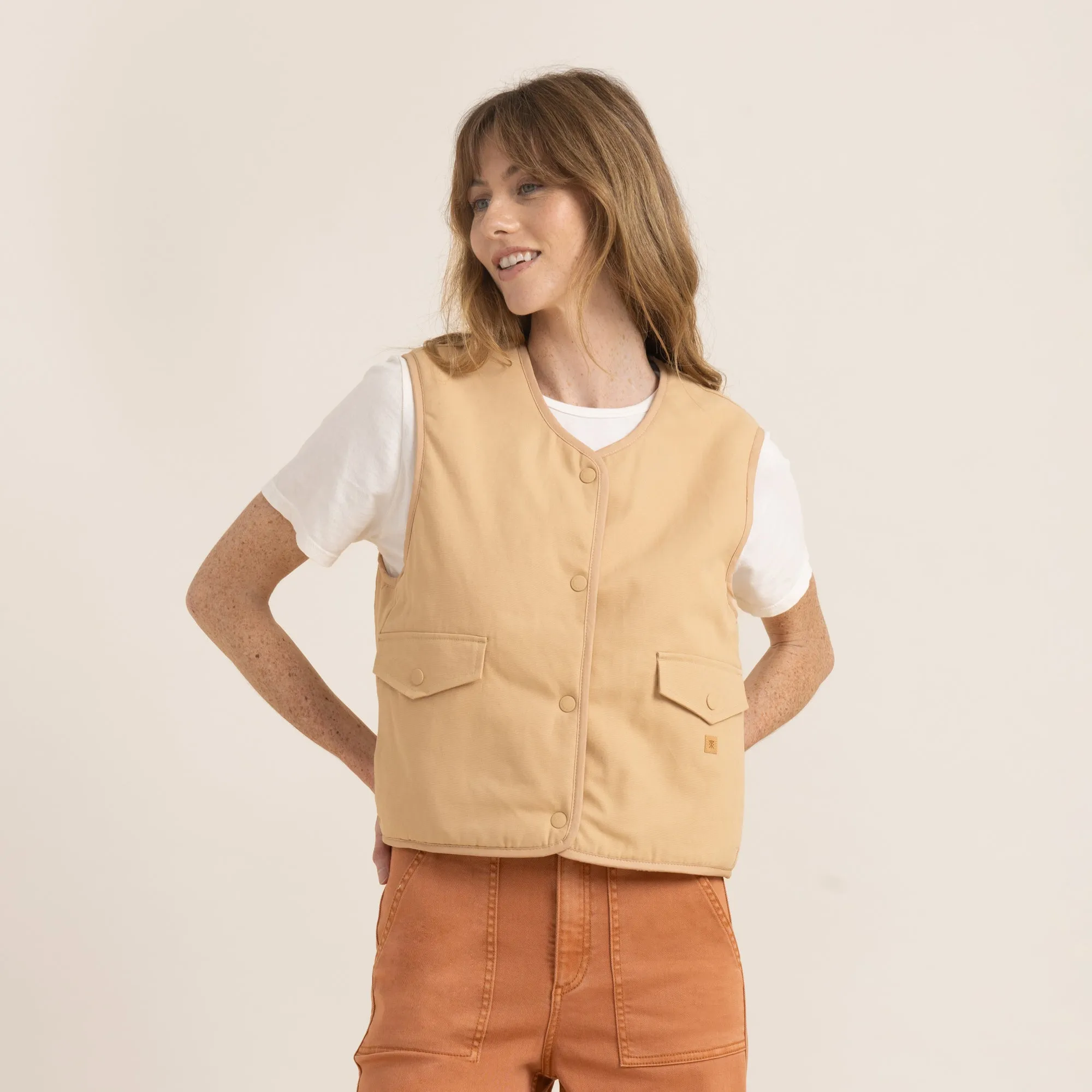 Bandit Vest - Crema sold by Roark product image thumbnail 2