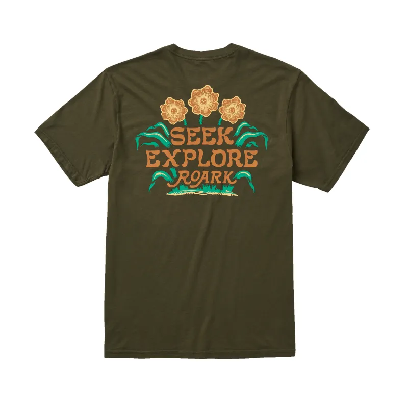 Seek & Explore Premium Tee - Military sold by Roark