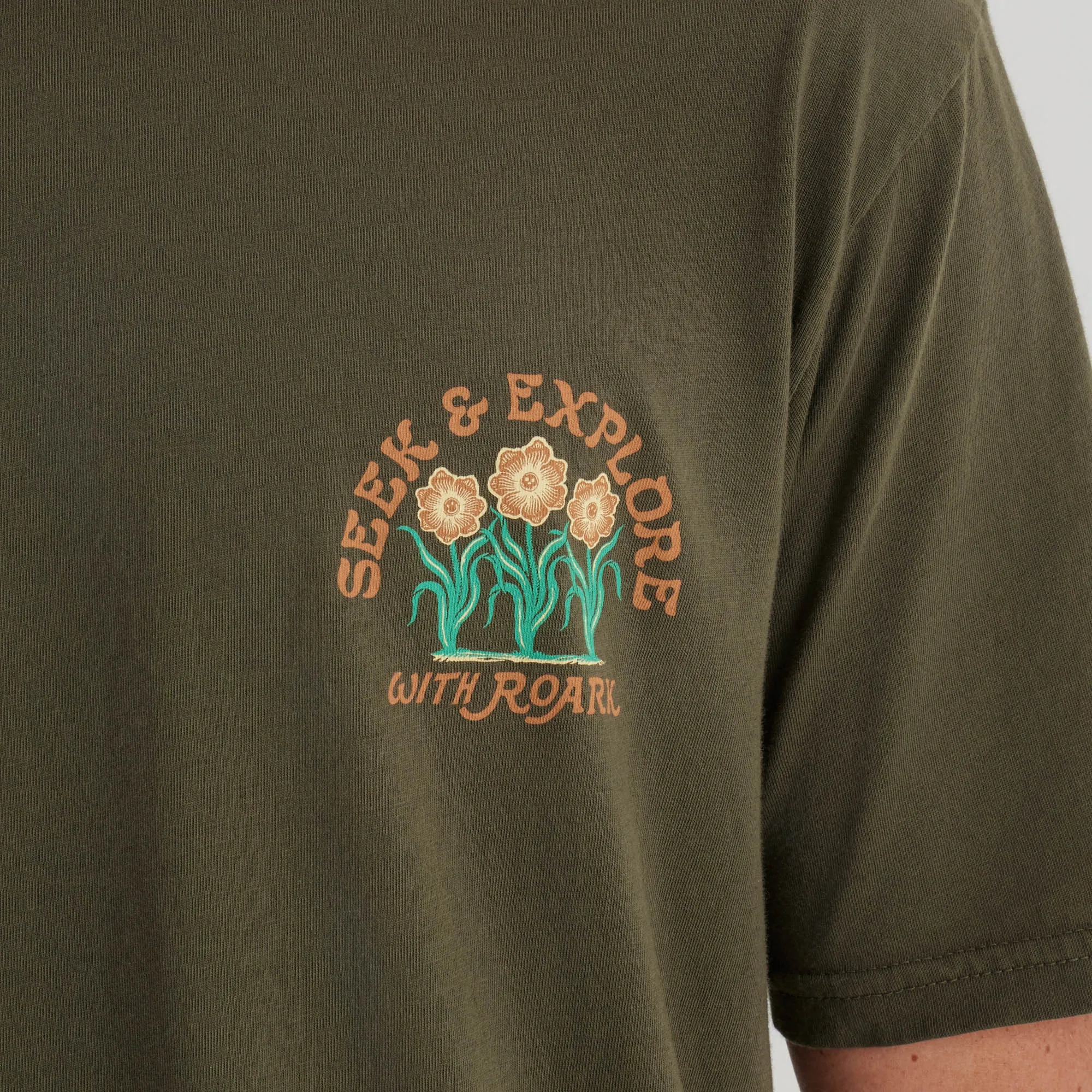 Seek & Explore Premium Tee - Military sold by Roark product image thumbnail 3
