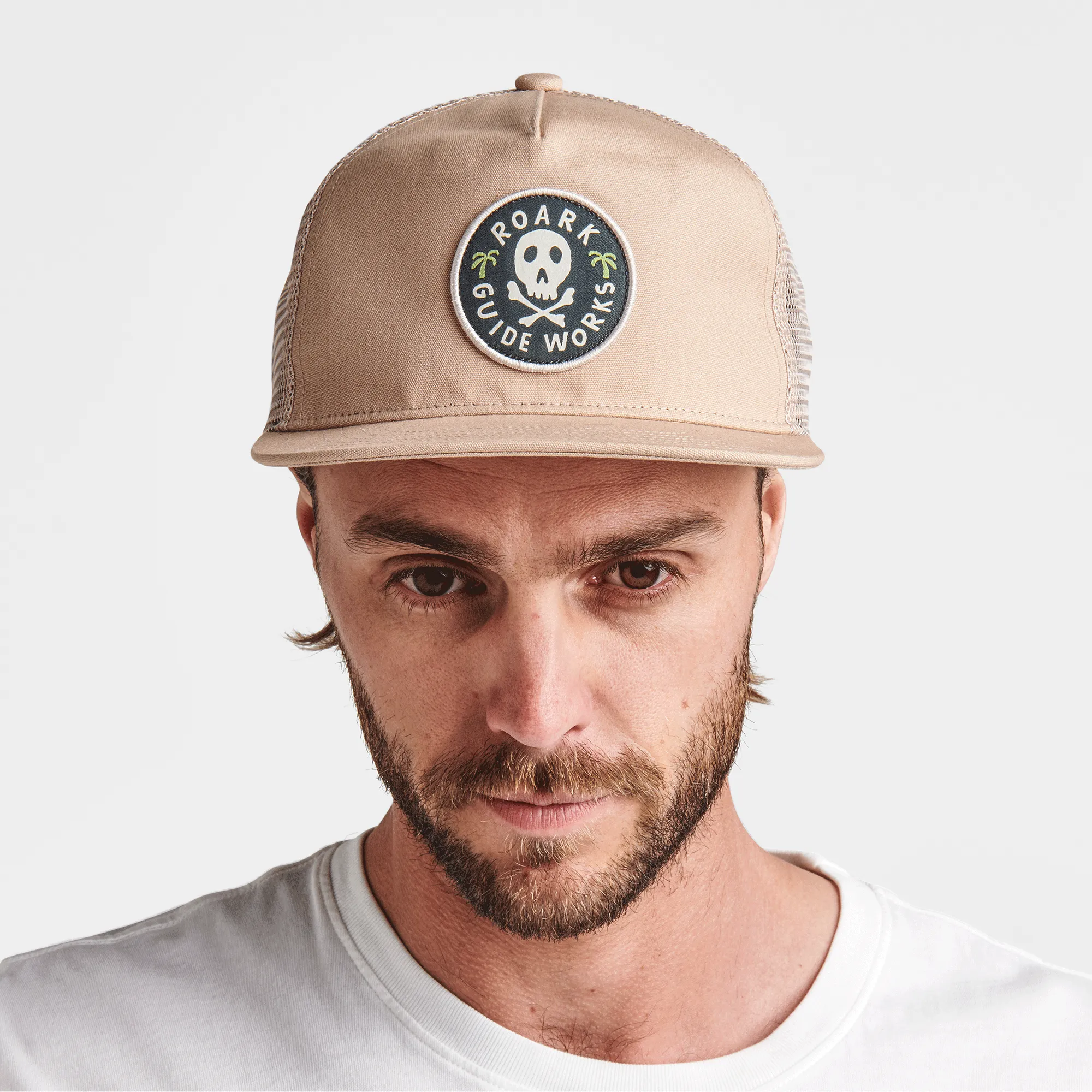 Station Trucker Snapback Hat - Dark Khaki sold by Roark product image thumbnail 2