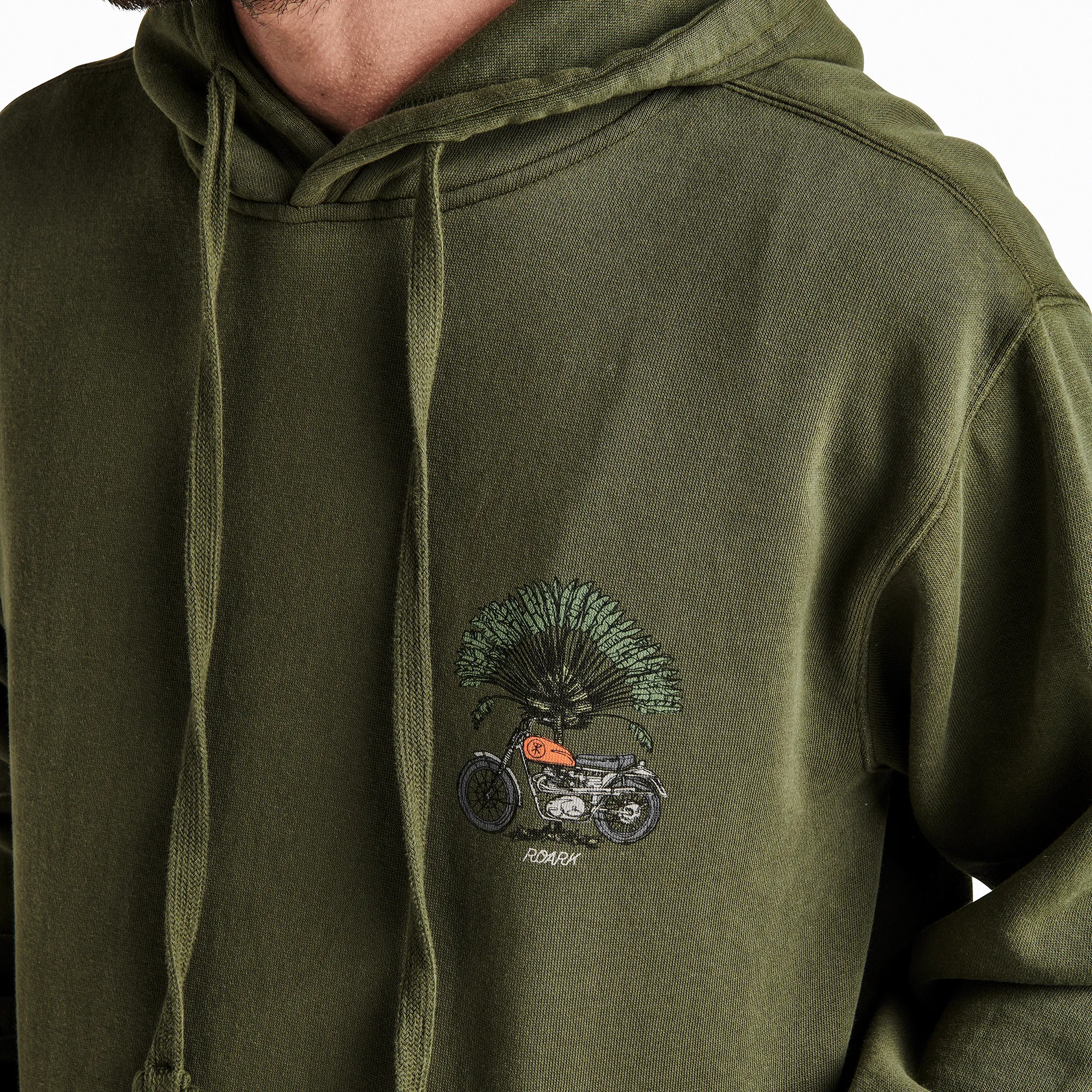 Shaded Hoodie - Dark Military sold by Roark product image thumbnail 5