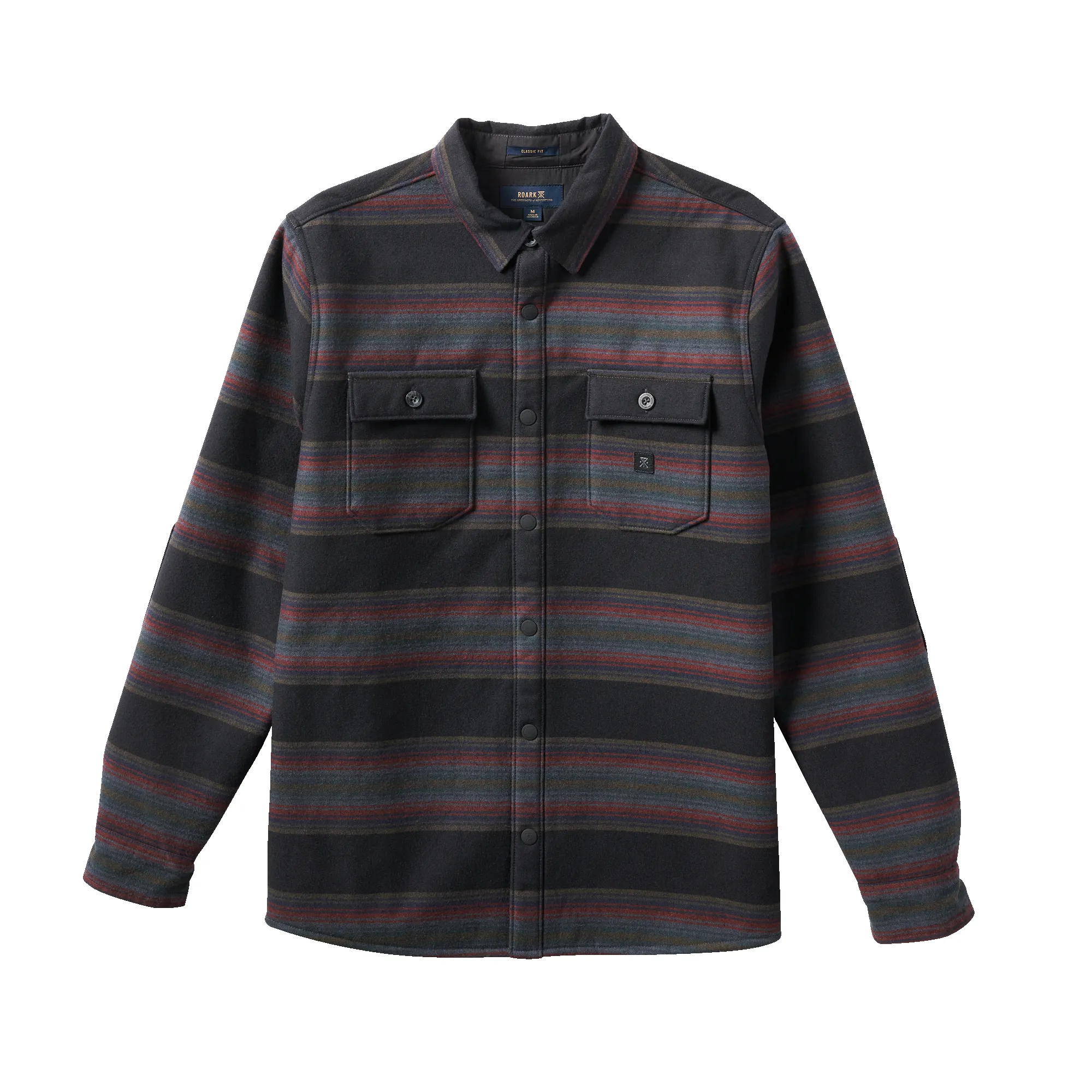 Nordsman Bonded Long Sleeve Flannel - Black sold by Roark