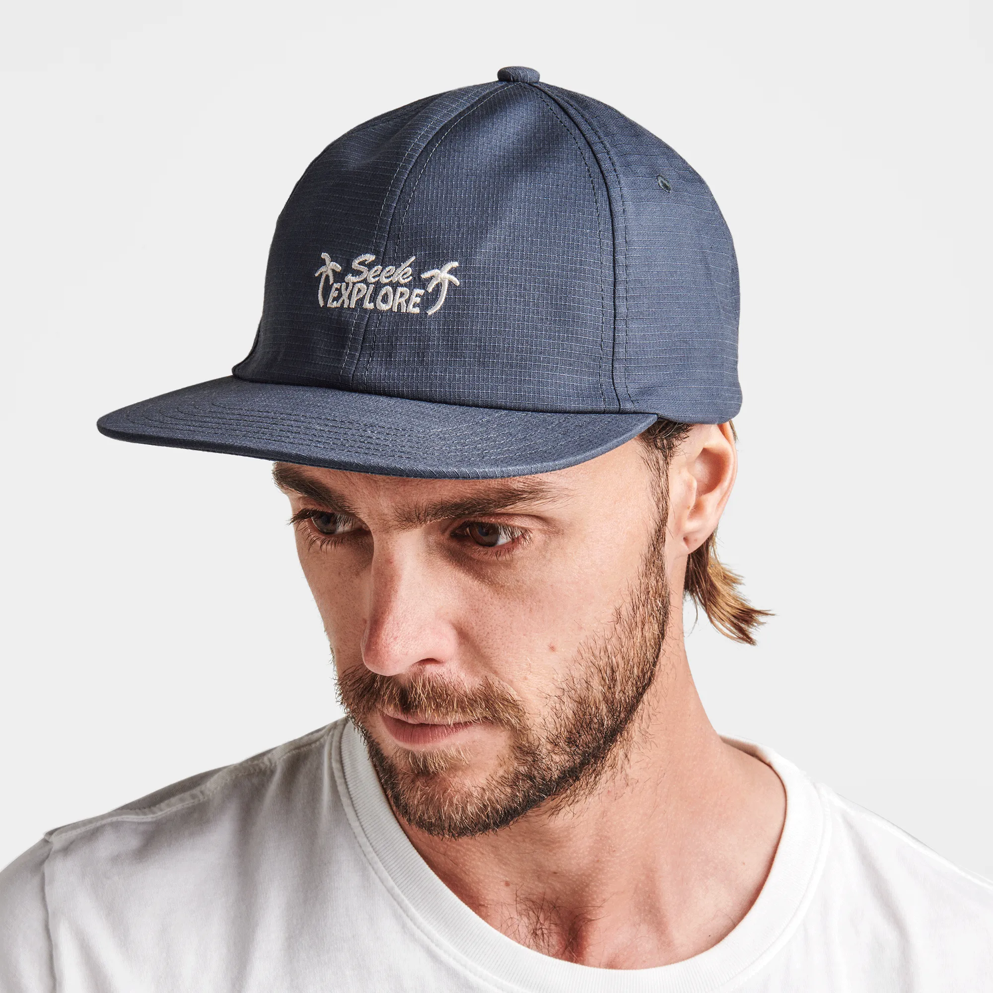 Campover Strapback Hat - Dark Navy sold by Roark product image thumbnail 5